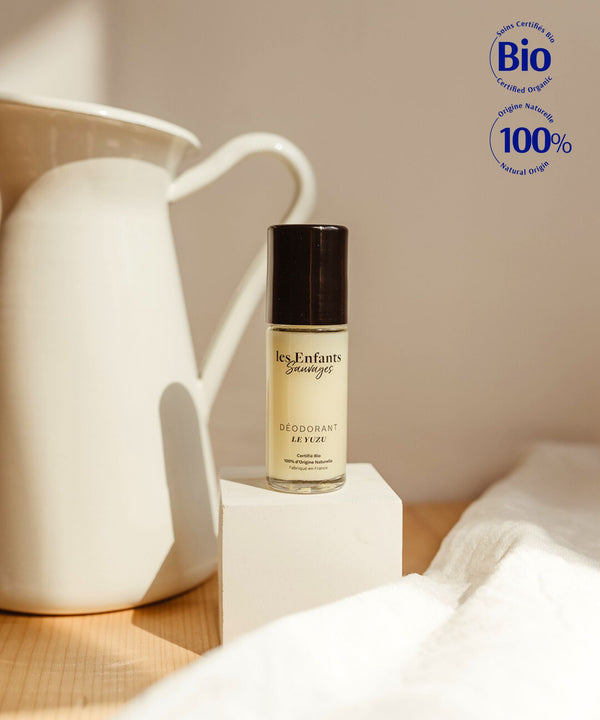 Déodorant bio Le Yuzu Les Enfants Sauvages 100 % naturel partenaire IUM Paris France