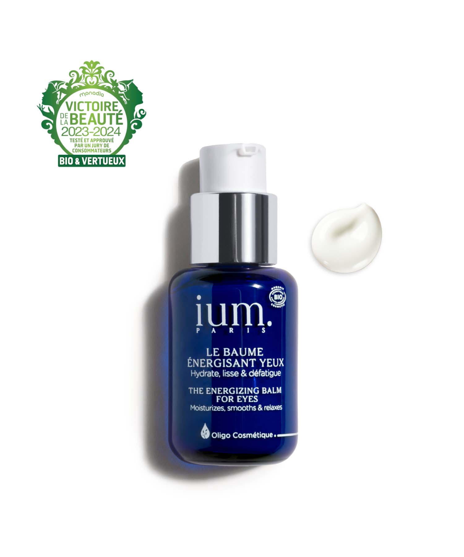 Baume Contour Yeux Bio | Magnsium & Zinc | IUM Paris IUM Paris | Oligo Cosmtiques Baume Contour Yeux Bio | Magnsium & Zinc | IUM Paris IUM Paris | Oligo Cosmtiques