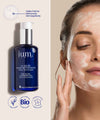 Gelée Oligo Nettoyante IUM Paris: cuidado facial orgánico con zinc, limpiador suave para una piel fresca, calmada y desmaquillada.