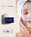 IUM Paris organic Mineral Scrub Mask, a gentle, remineralizing exfoliant for smooth, luminous, purified skin.