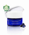 IUM Paris Mineral Scrub Mask, blue pot, revitalizing, purifying and smoothing, winner of the Victoire de la Beauté 2024-2025 award, 99% natural organic cosmetics, enriched with silicium and zinc.